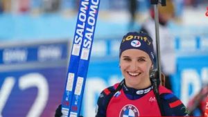 Justine Braisaz et Son Mari